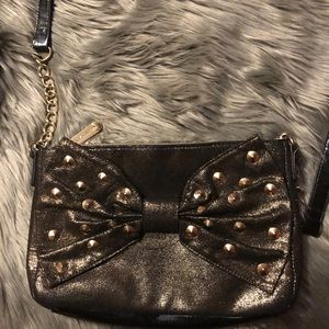 Glittery Gold and Black Crossbody